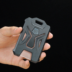 GearLock Tactical Retractable ID Badge Holder