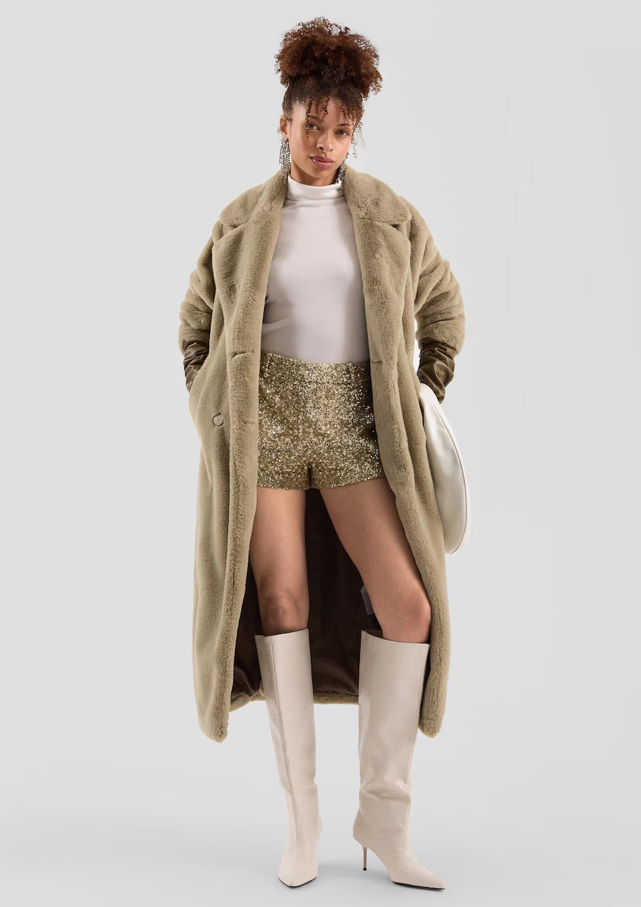 Starluxe™ Sequin Mini Shorts