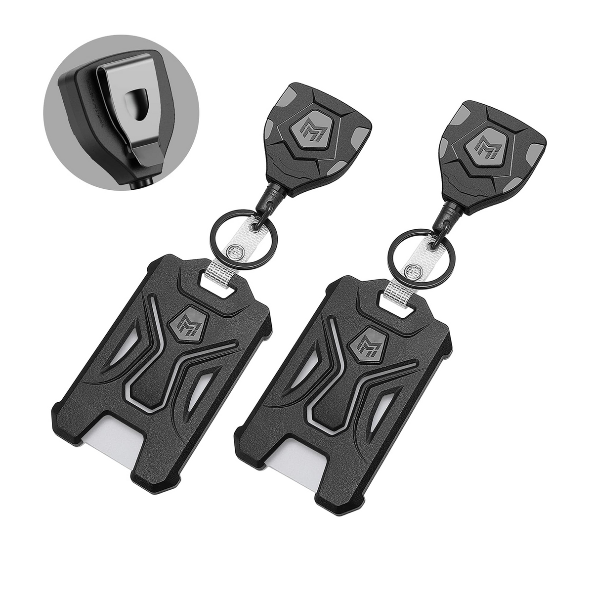 GearLock Tactical Retractable ID Badge Holder