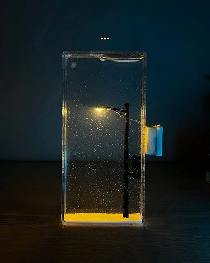 Frost Glow - Snowy Flowing Night Light