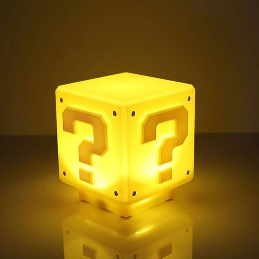 Pixel Light - Question Mark Brick Night Light
