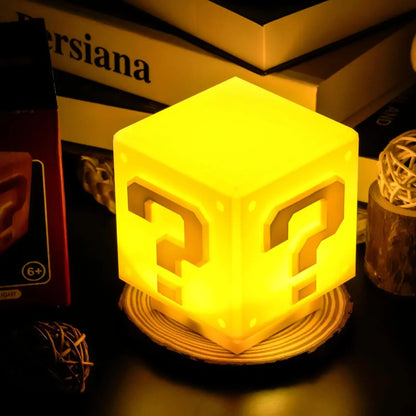 Pixel Light - Question Mark Brick Night Light