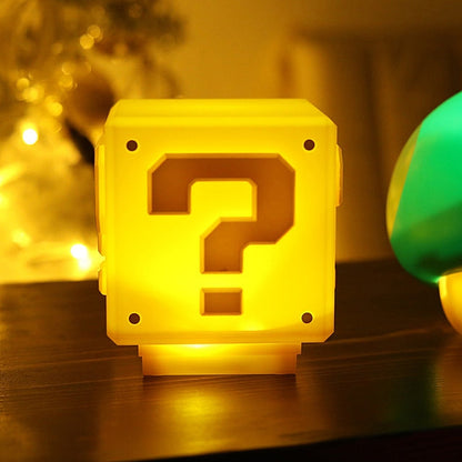 Pixel Light - Question Mark Brick Night Light