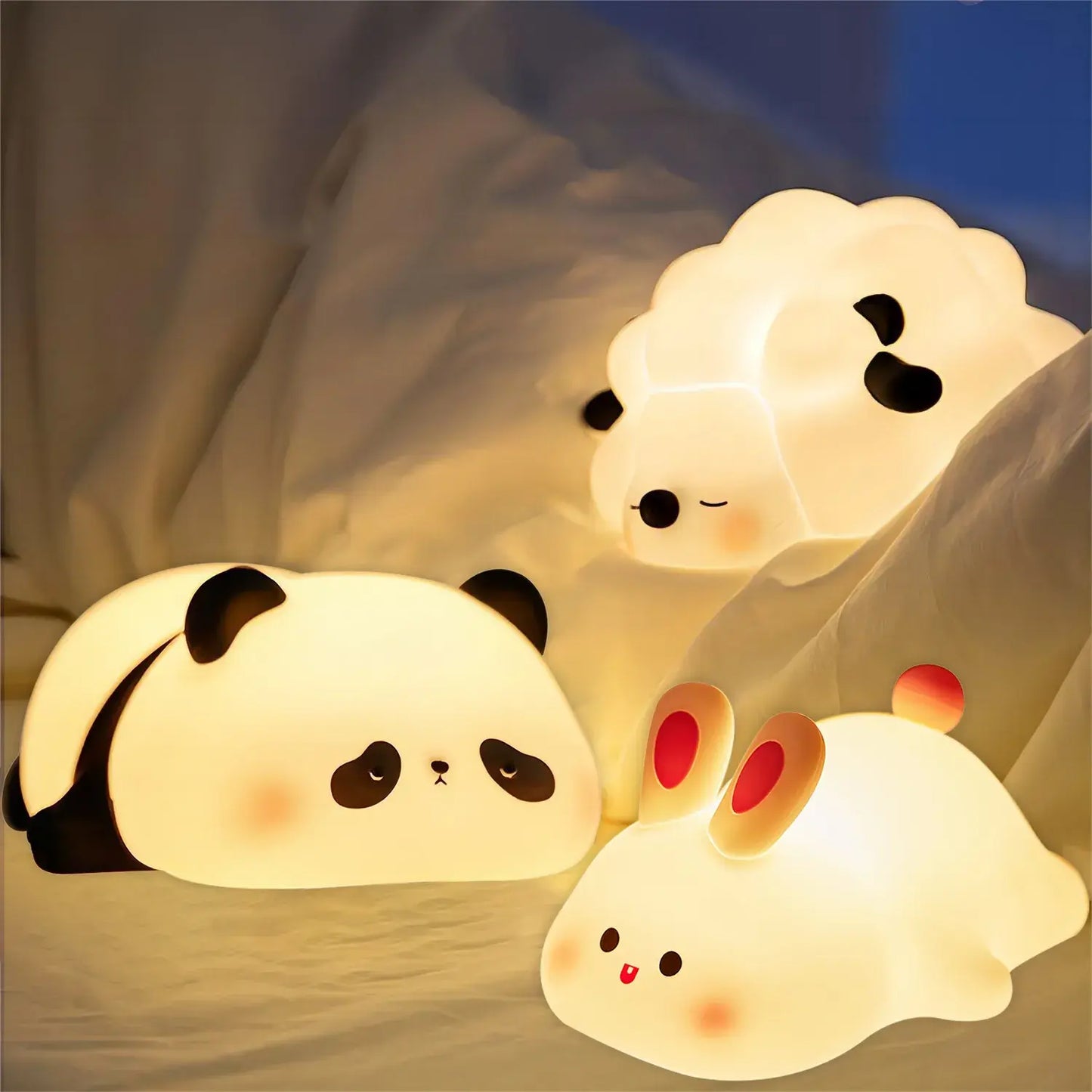Glow Pals - Adorable Animals LED Lamps