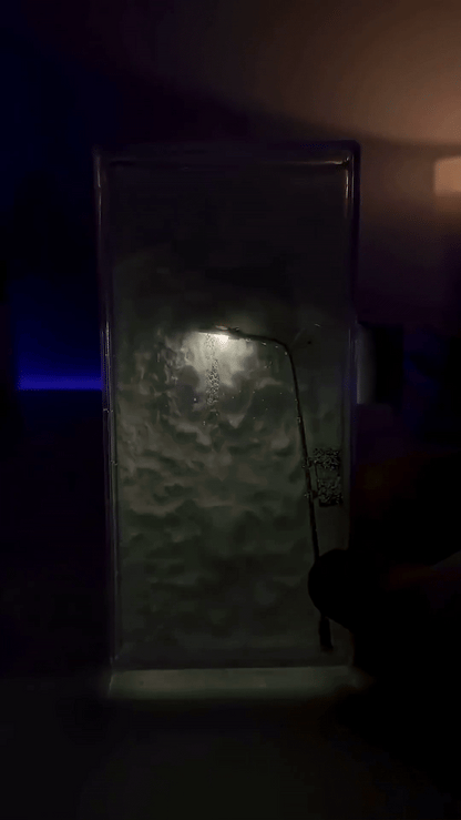 Frost Glow - Snowy Flowing Night Light
