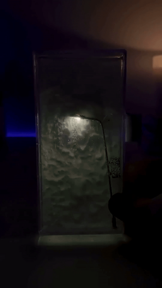 Frost Glow - Snowy Flowing Night Light