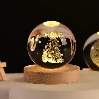Astral Sphere - Planetary Galaxy Night Light Crystal Ball