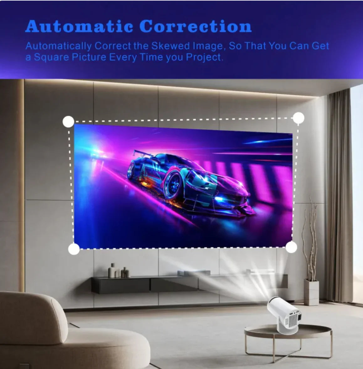 Pocket Cine - Ultra HD 4K Mini Projector