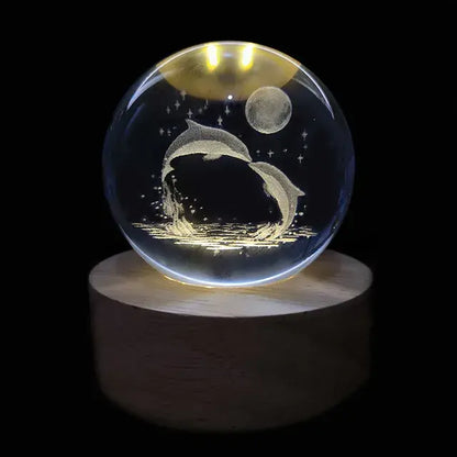 Astral Sphere - Planetary Galaxy Night Light Crystal Ball