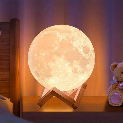 Lunar Glow - LED Moon Lamp