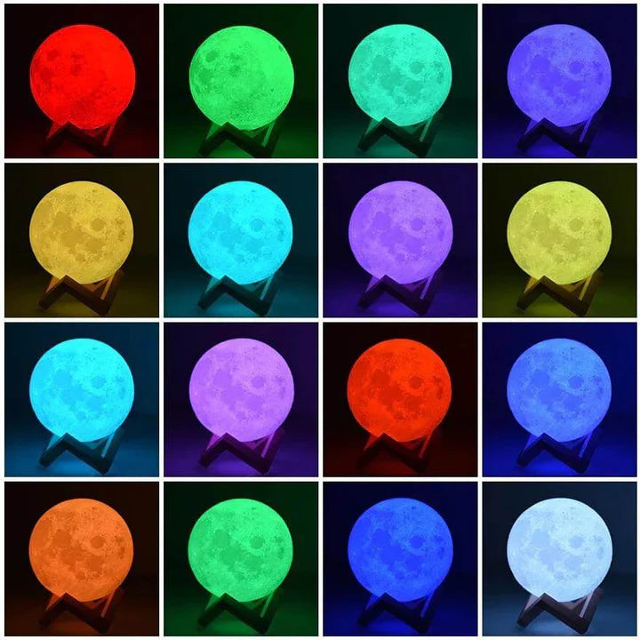 Lunar Glow - LED Moon Lamp