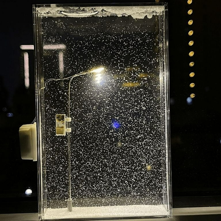 Frost Glow - Snowy Flowing Night Light