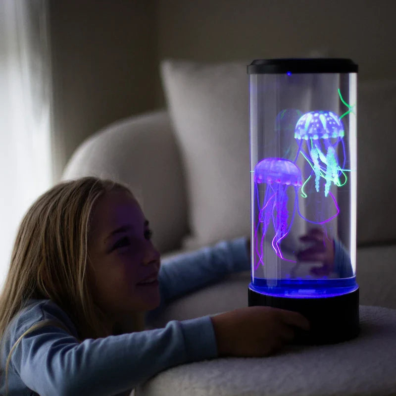 Aqua Glow - Led Fantasy Jellyfish Lamp