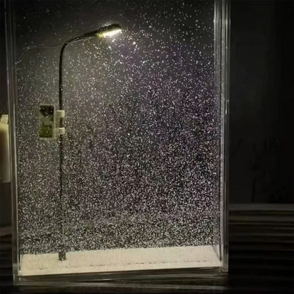 Frost Glow - Snowy Flowing Night Light