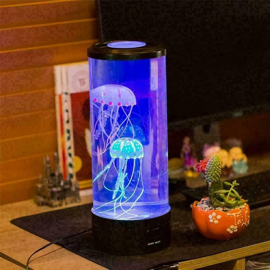 Aqua Glow - Led Fantasy Jellyfish Lamp