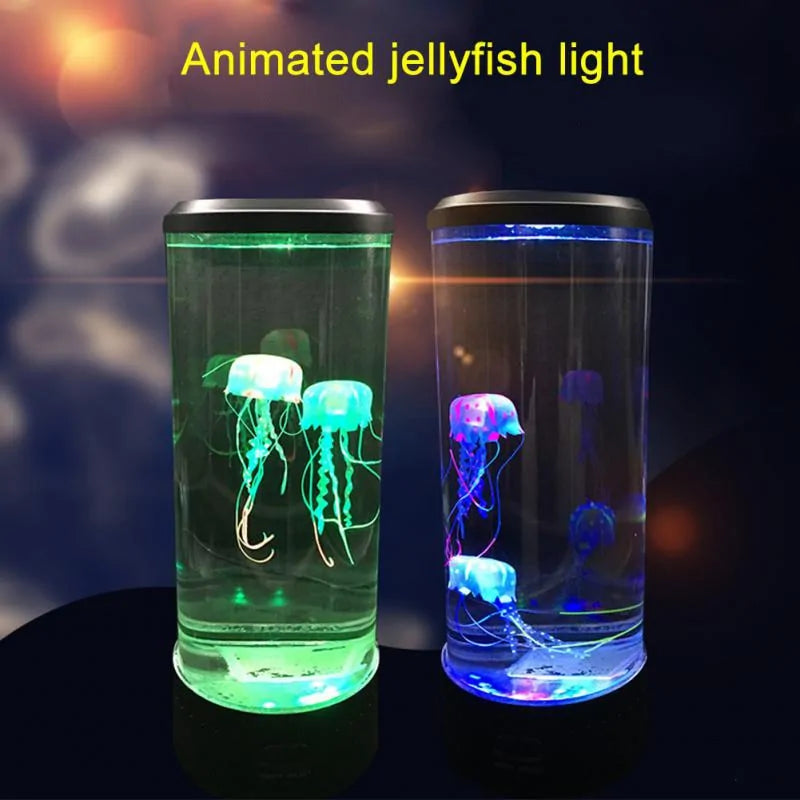 Aqua Glow - Led Fantasy Jellyfish Lamp
