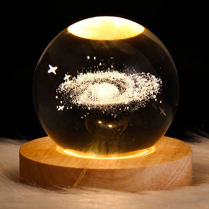 Astral Sphere - Planetary Galaxy Night Light Crystal Ball